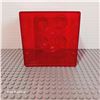 Image 3 : New - Red Coin Bank - Transparent & Compatible Blocks