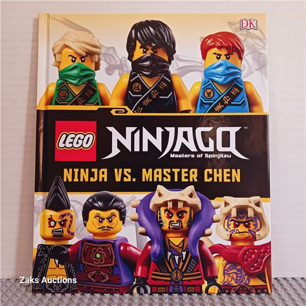 New - Ninjago - Masters of Spinjitzu: Ninja vs. Master Chen (Hardcover) - Lego Book