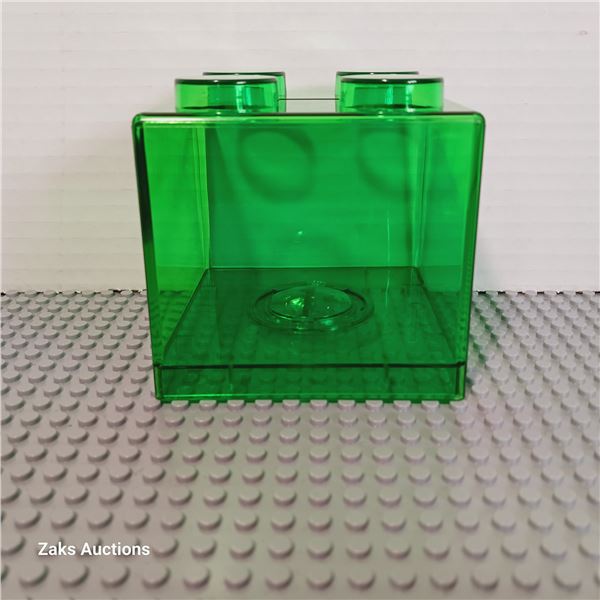 New - Green Coin Bank - Transparent & Compatible Blocks