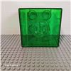 Image 3 : New - Green Coin Bank - Transparent & Compatible Blocks