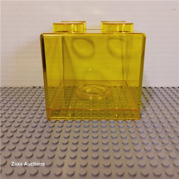 New - Yellow Coin Bank - Transparent & Compatible Blocks