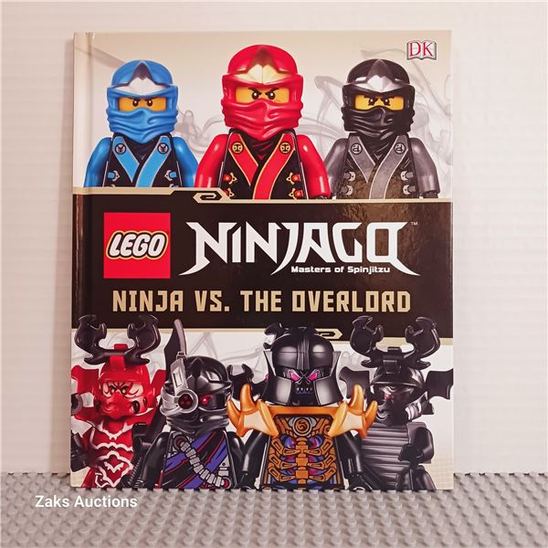 New - Ninjago - Masters of Spinjitzu: Ninja vs. The Overlord (Hardcover) - Lego Book