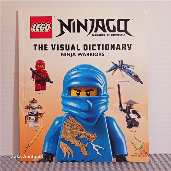 New - Ninjago The Visual Dictionary Ninja Warriors - Lego Book