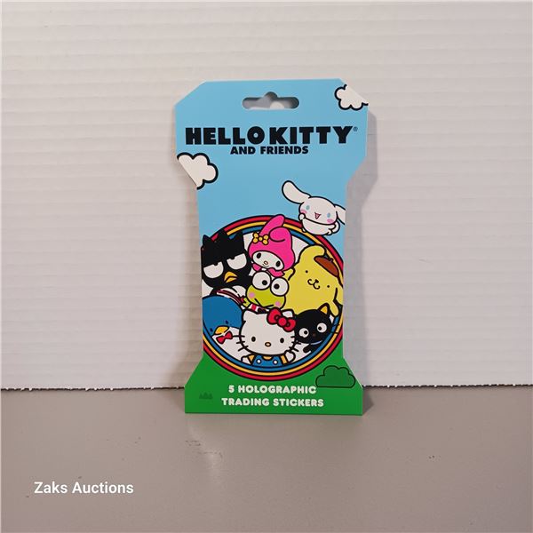 New - Hello Kitty Holographic Trading Stickers