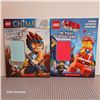 Image 1 : Used - Two Lego SCHOLASTIC Activitie Books *Minifigures not included