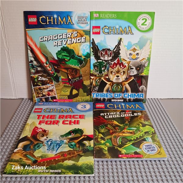 Used - Four Lego Chima Books