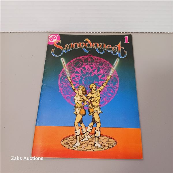 Vintage DC Atari Classics: Swordquest, Video Game Comic 1982