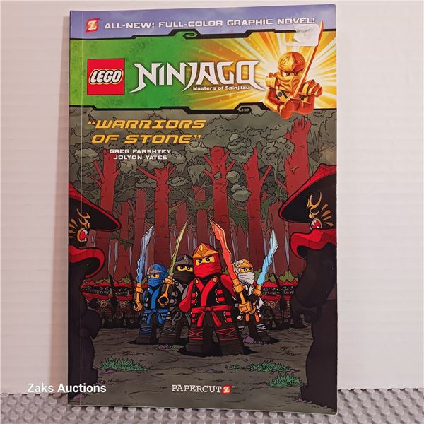 Used - Ninjago #6: Warriors of Stone Greg Farshtey - Lego Book