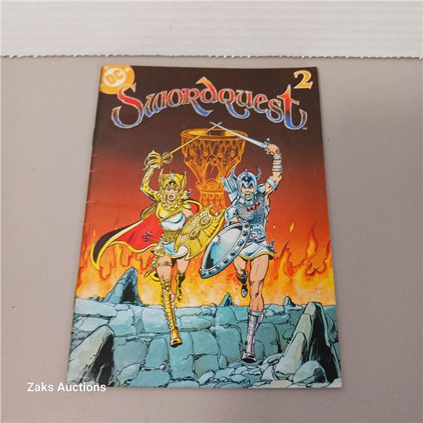Vintage DC Atari Classics: Swordquest #2, Video Game Comic 1982