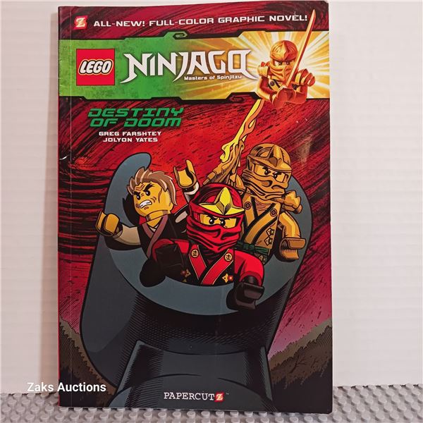 Used - Ninjago #8: Destiny of Doom Greg Farshtey - Lego Book