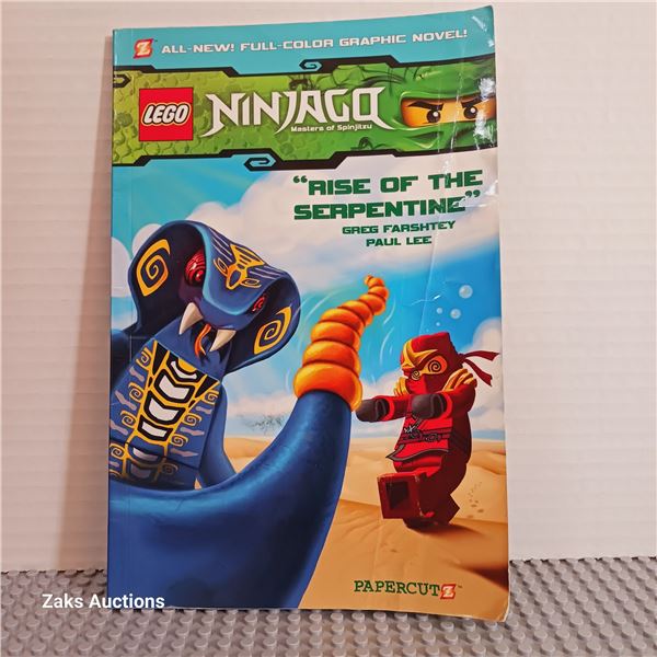 Used - Ninjago: Rise of the Serpentine - Lego Book
