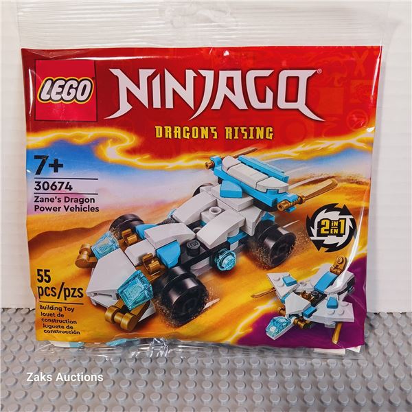 New - Ninjago Zane's Dragon Power Vehicles - Item No: 30674 Lego