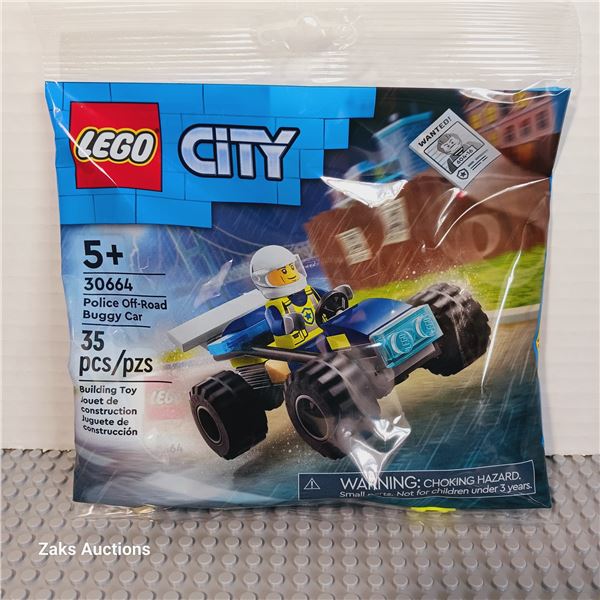 New - Police Off-Road Buggy Car - Item No: 30664 Lego