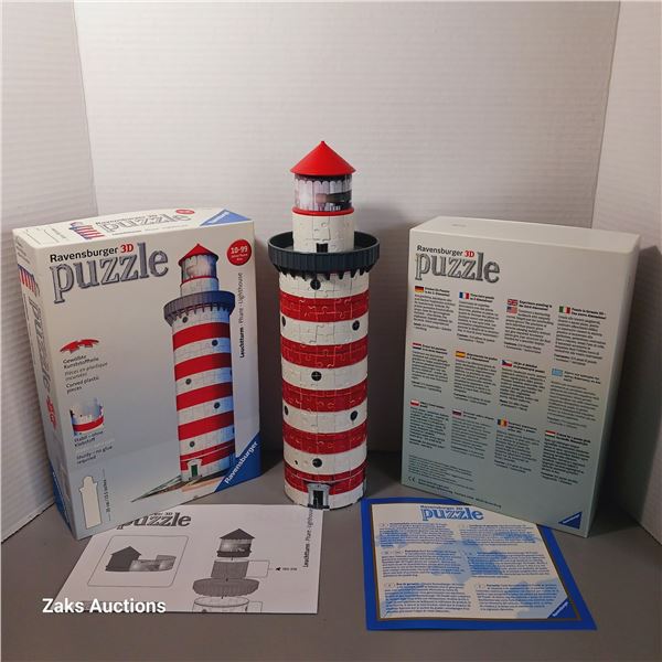 Ravensburger Coastal Lighthouse 3D Building Set