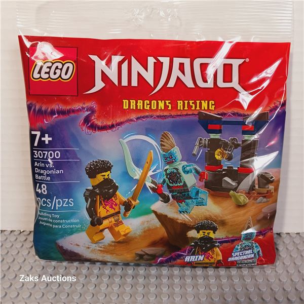 New - Ninjago Arin vs. Dragonian Battle - Item No: 30700 Lego