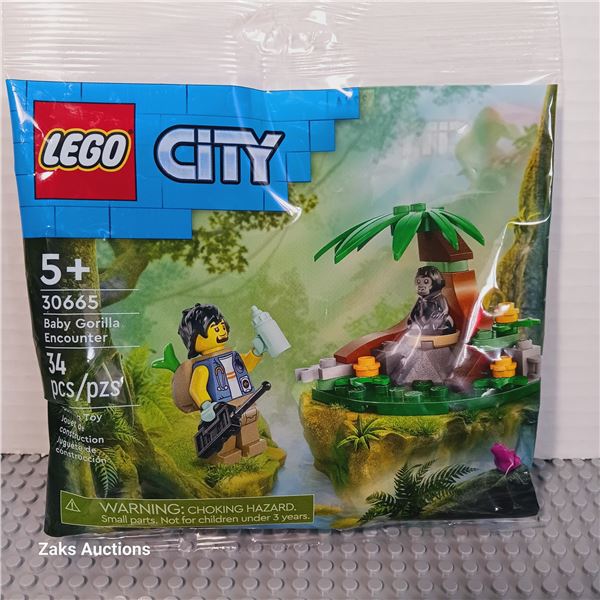 New - City Baby Gorilla Encounter - Item No: 30665 Lego