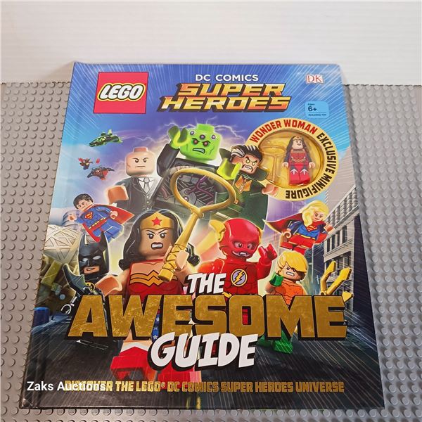 New - DC Comics Super Heroes the Awesome Guide - Item No: 9781465460783 Lego