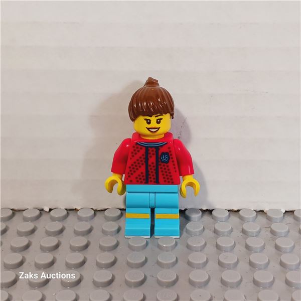 Female Football Soccer Player - Item No: BAM Lego