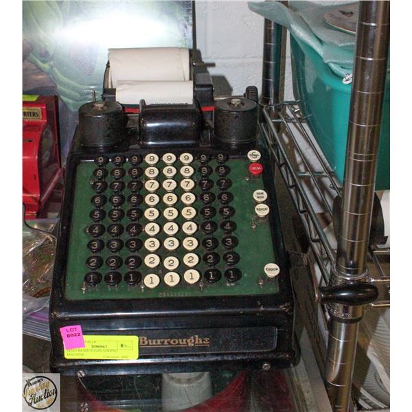 1910'S BURROUGHS ADDING MACHINE