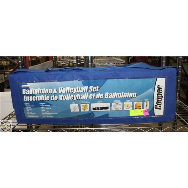 COOPER BADMINTION & VOLLEYBALL SET