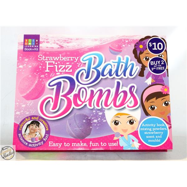 STARBERRY BATH BOMB FIZZ KIT