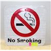 Image 1 : METAL NO SMOKING SIGN 12 INCHES X 12 INCHES