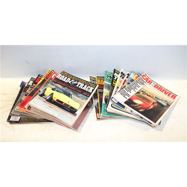 20 OF VINTAGE CAR MAGAZINES