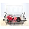 Image 1 : APPROX. 40 BALL BUNGIES AND BIKE BASKET