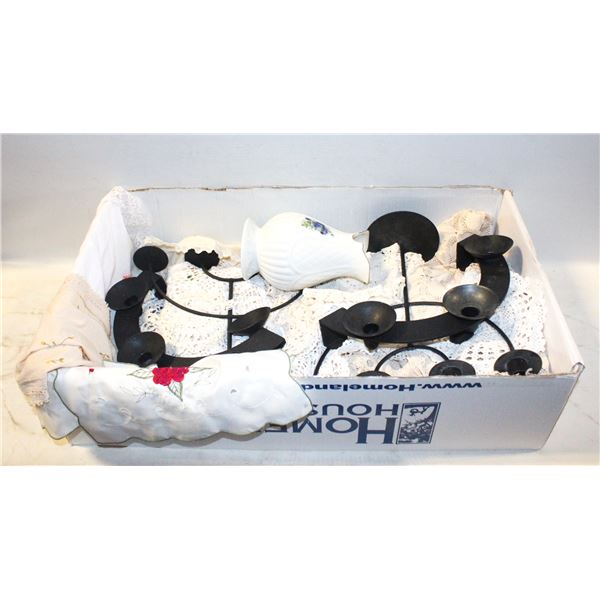 36 HANDMADE DOILIES ALL DIFFERENT SHAPES +