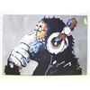 Image 1 : THOUGHTFUL APE WALL ART CANVAS