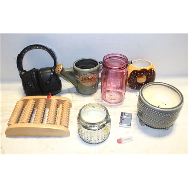 LIGHTER, CERAMIC WATER CAN, DONUT MUG