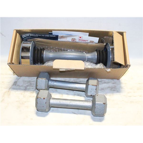 SHAKE WEIGHT EXERCISER 5 POUNDS,