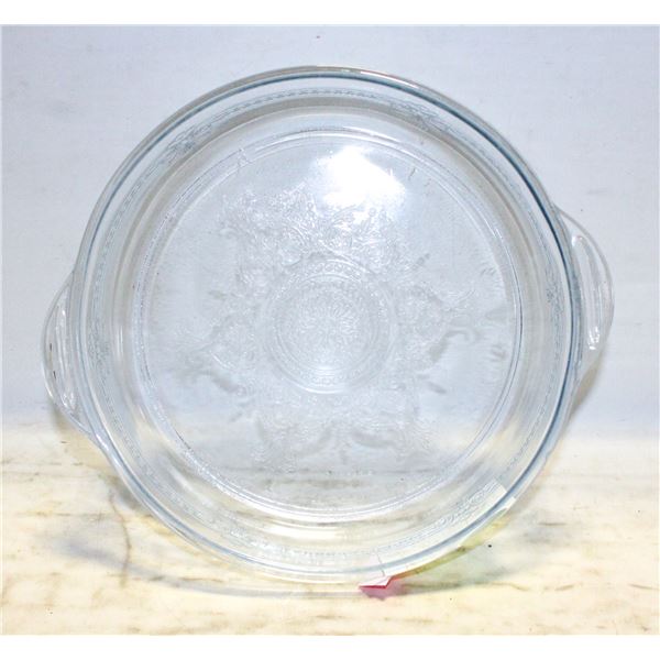 VTG. FIRE KING BLUE PHILBE BAKING DISH