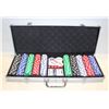 Image 1 : TEXAS HOLDEM POKER CHIP SET & CASE