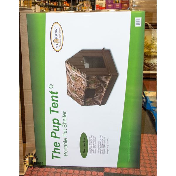 BRAND NEW PUP TENT MEDIUM PORTABLE PET SHELTER