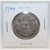 Image 1 : 1944 SILVER CANADA 50 CENTS COIN