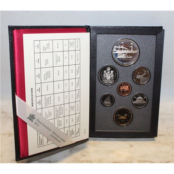 1991 SILVER DOUBLE DOLLAR PR SET SCARCE 1991 25c