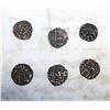 Image 1 : 1835-1910 ANTIQUE LOT OF 6 BHUTAN 1/2 RUPEE COINS