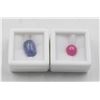 Image 1 : #201-NATURAL TANZANITE  6.15CT & RUBY 4.25CT