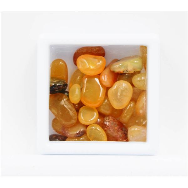 #153- NATURAL YELLOW AGET ROUGH 91.80CT