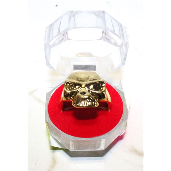 SKULL HEAD RINGS BIKER SZ 12