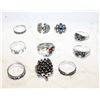 Image 1 : LOT OF 10 RINGS