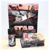 Image 1 : LOT OF STAR WARS BOOKS AND OTHER ITEMS.