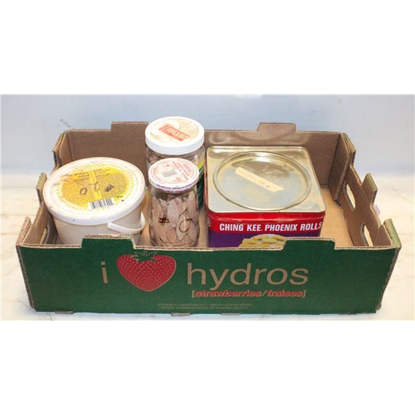 LOT OF DIFFERENT SIZES OF JOINER BISCUITS