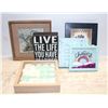 Image 1 : LOT OF SHADOW BOX STYLE WALL HANGINGS