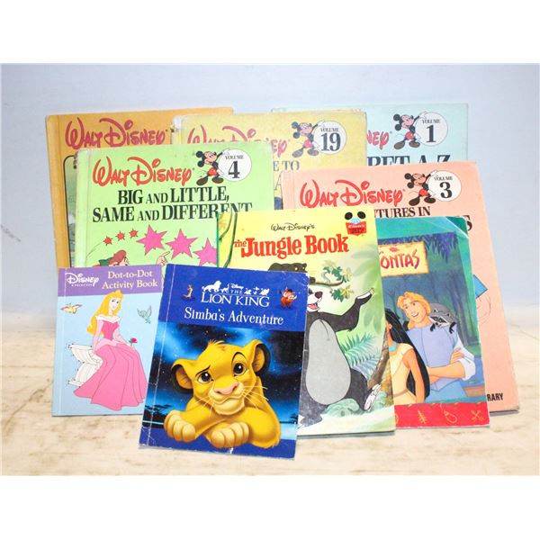 LOT OF VINTAGE WALT DISNEY CHILDREN’S BOOKS