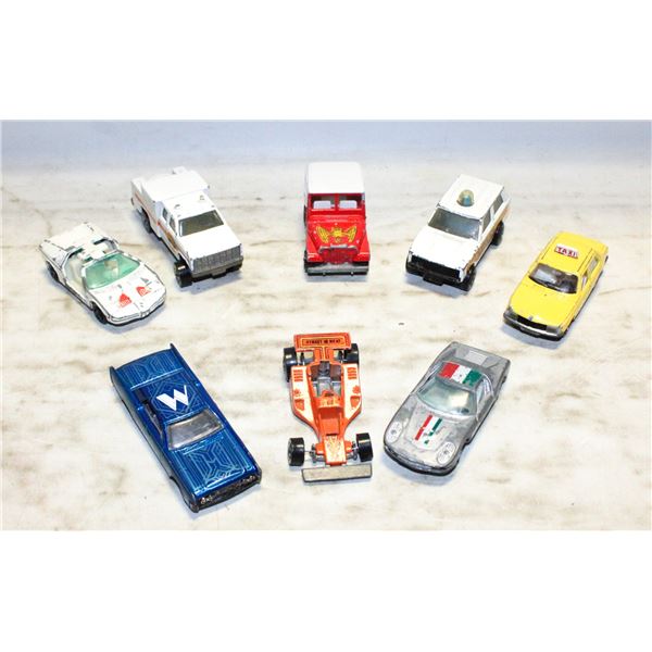 LOT OF VINTAGE MAJORETTE DIECAST CARS 1980’S