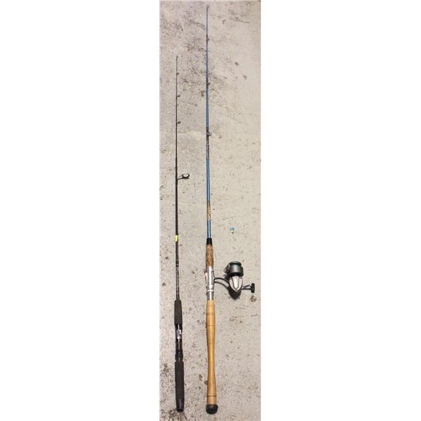VINTAGE GRAPHITE & BLANCHARD FISHING RODS-ESTATE