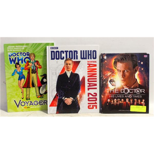 LOT OF DOCTOR WHO BOOKS