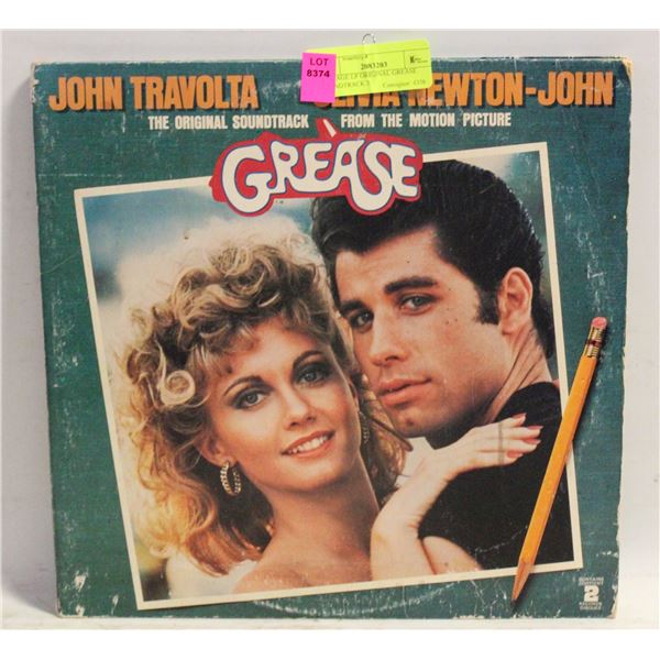VINTAGE LP ORIGINAL GREASE SOUNDTRACK 2